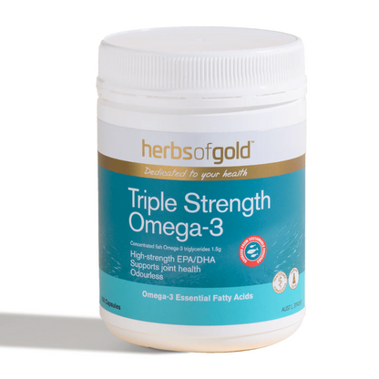 Herbs of Gold Triple Strength Omega-3 150 Capsules