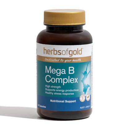 Herbs of Gold 超级B族维生素 60粒胶囊