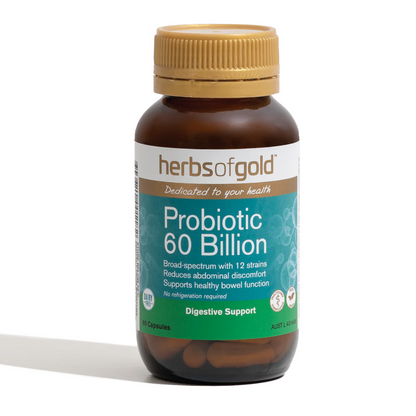 Herbs of Gold 益生菌 600 亿 60 粒胶囊