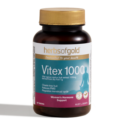 Herbs of Gold Vitex 1000 60 Tablets