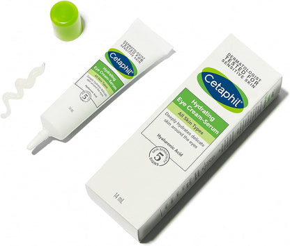 Cetaphil 面部保湿眼霜 - 含透明质酸精华 14ml 