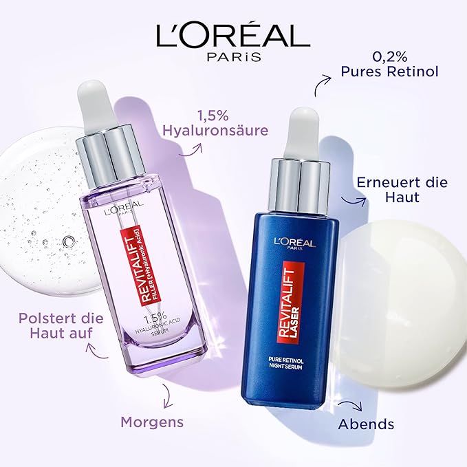 Bộ 2 sản phẩm L'Oreal Paris Revitalift The Ultimate Serum 