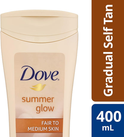 Dove Summer Glow Medium - Dark Skin 400ml