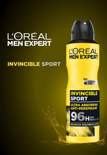 L'Oreal Men Expert Deodorant Invincible Sport Aerosol 250ml