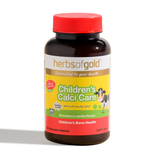 Herbs of Gold 儿童钙质护理咀嚼片 60 片