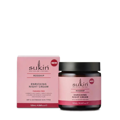 Sukin 玫瑰果滋养晚霜 120ml 