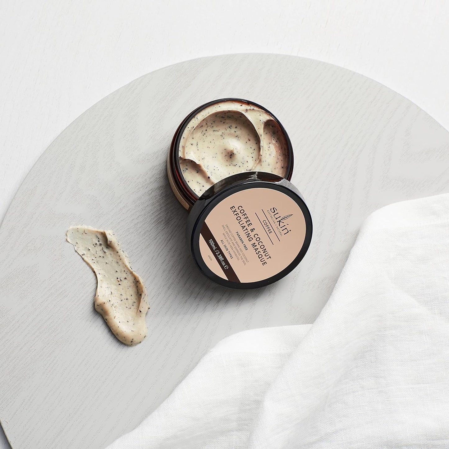 Sukin Coffee And Coconut Exfoliating Masque 100ml