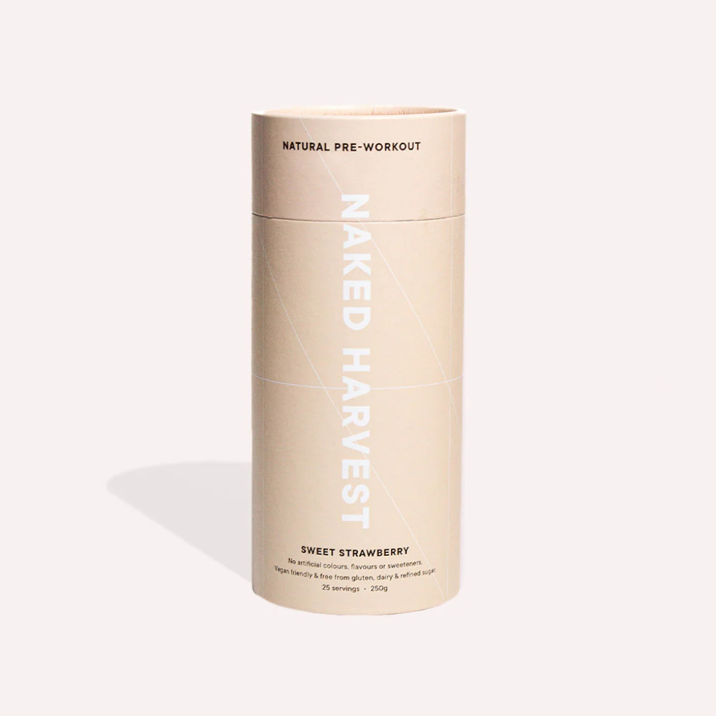 Naked Harvest Sweet Strawberry Natural Pre-workout