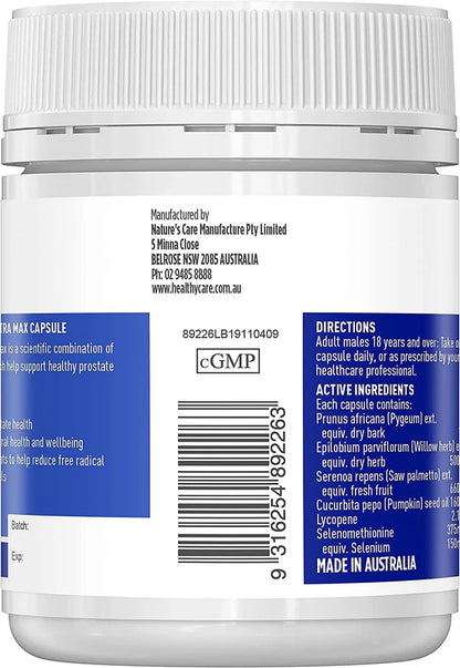 Healthy Care Prostate Plus Ultramax 60 Capsules