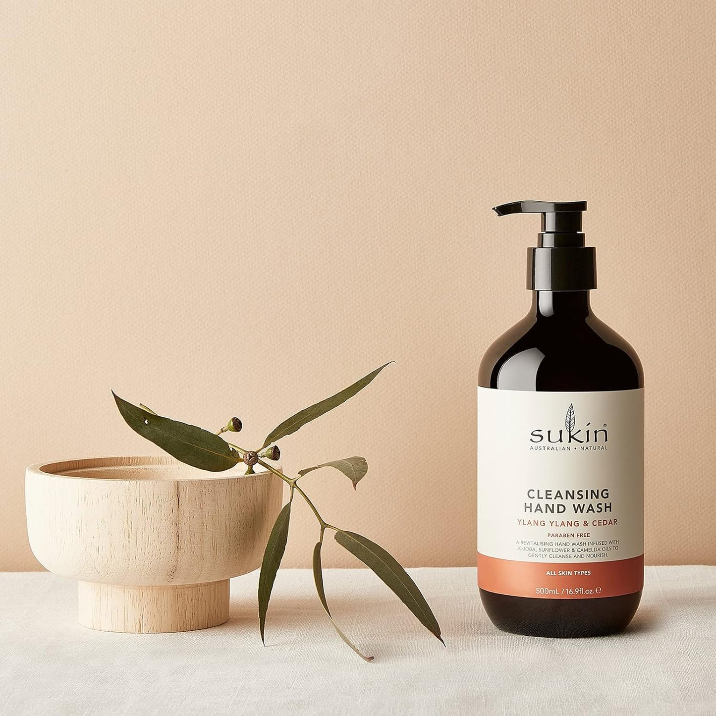 Sữa rửa tay Sukin Cleansing Ylang Ylang &amp; Cedar 500ml 