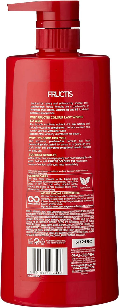 Dầu gội Garnier Fructis Colour Last 850ml 