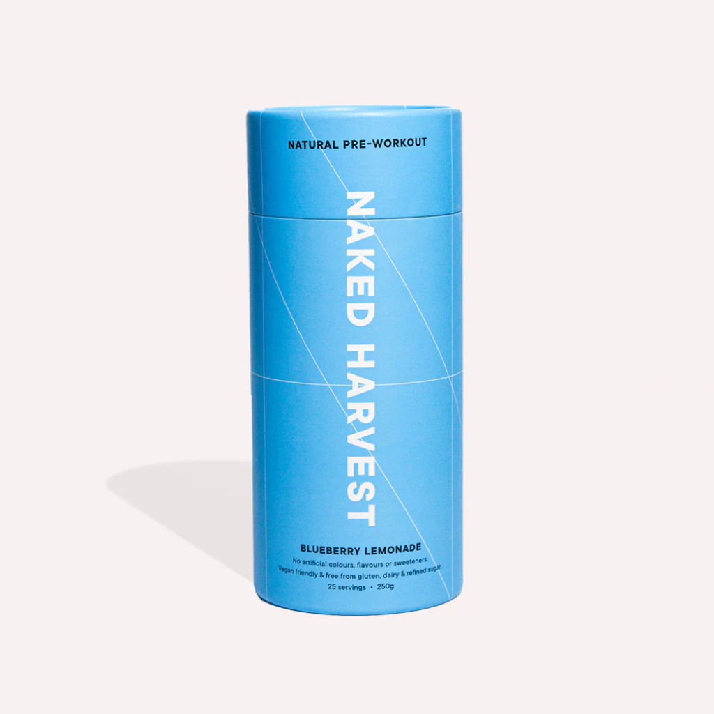 Naked Harvest Blueberry Lemonade Natural Pre-workout 