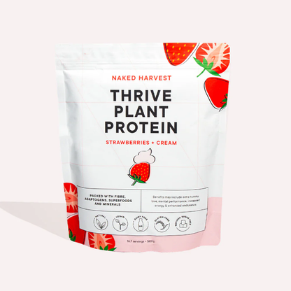 Naked Harvest Strawberries & Cream Plant Protein