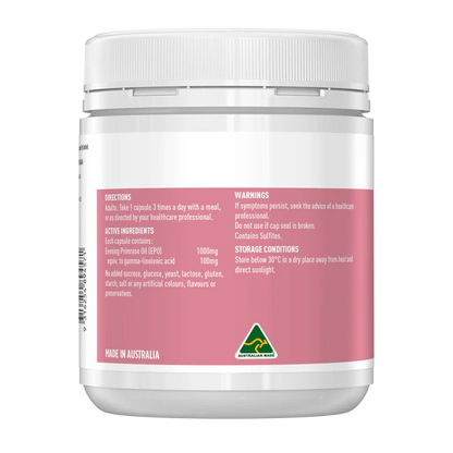Dầu hoa anh thảo Healthy Care Evening Primrose Oil 1000mg 200 viên nang 