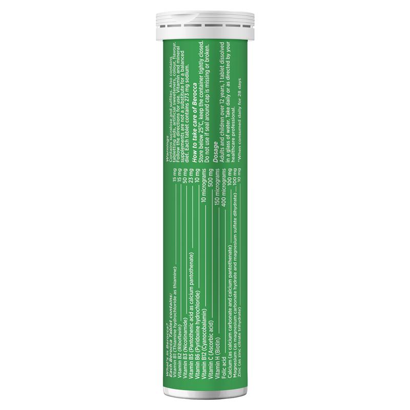 Berocca Energy 芒果橙味泡腾片 15 片