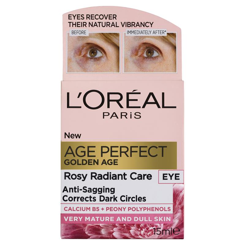 L'Oreal Paris Age Perfect Golden Age Rosy Eye Cream 15ml