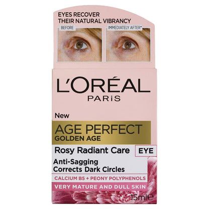 L'Oreal Paris Age Perfect Golden Age Rosy Eye Cream 15ml