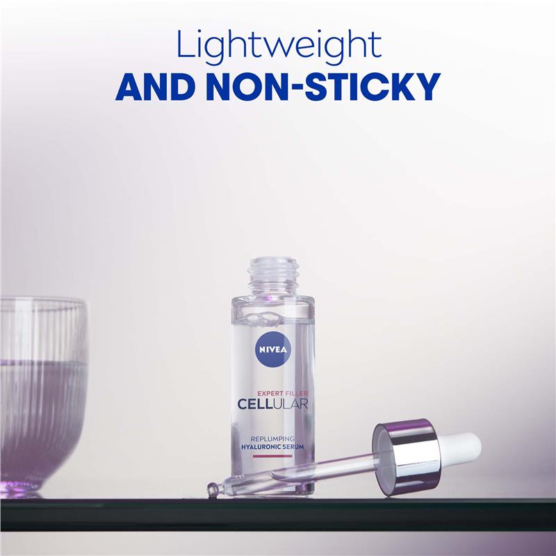 NIVEA Cellular Filler Expert Replumping Hyaluronic Serum 30Ml