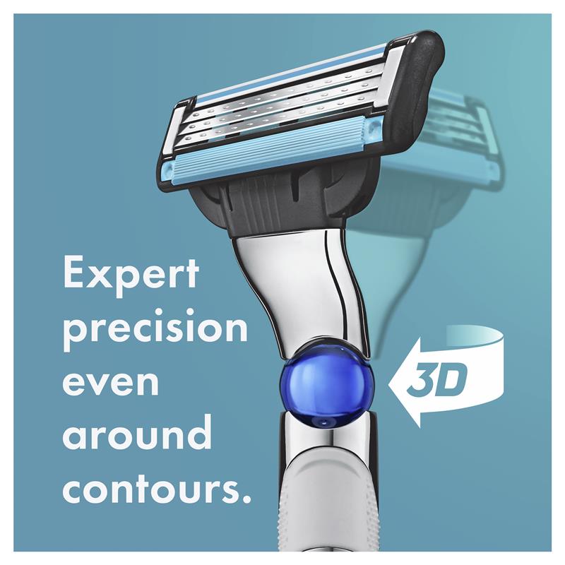 Hộp mực 3D Gillette Mach 3 Turbo 4 gói 