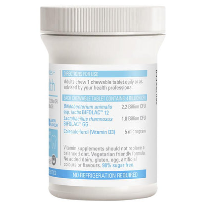 Life-Space Probiotic Chewables + Oral Health 30 Tablets