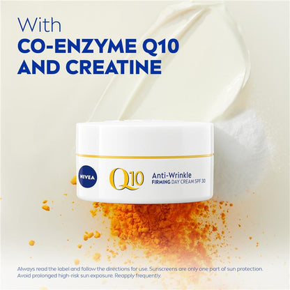 NIVEA Q10 Anti-Wrinkle Firming Day Cream SPF30 50ml