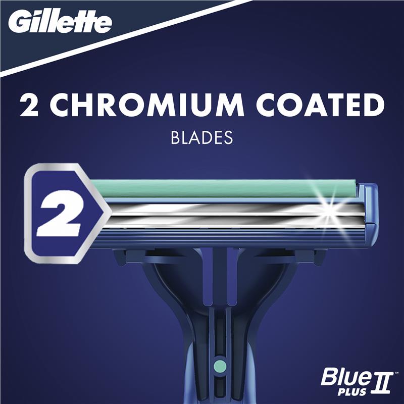 Dao cạo râu dùng một lần Gillette Blue II Plus 5 gói Pivot 