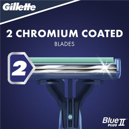 Dao cạo râu dùng một lần Gillette Blue II Plus 5 gói Pivot 