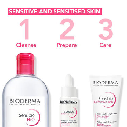 Kem dưỡng ẩm Bioderma Sensibio Soothing Defensive Rich Moisturiser dành cho da khô, nhạy cảm 40ml 