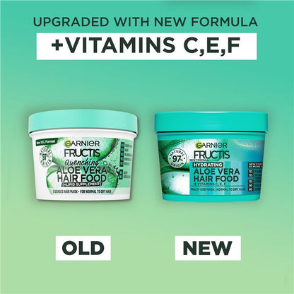 卡尼尔 Fructis Hair Food 保湿芦荟三合一发膜护理 390ml 