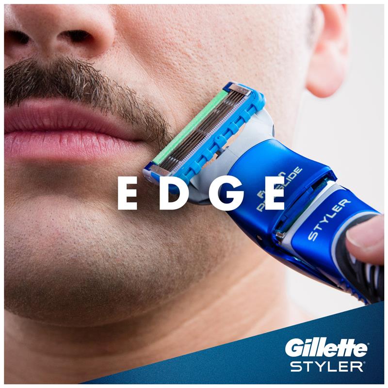 吉列 Fusion ProGlide Power Styler 剃须刀 1 件装