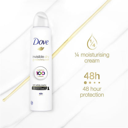 多芬女士隐形干爽护理 220ml 