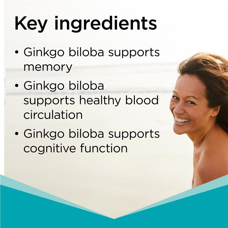 Blackmores Ginkgo 6000mg Tebonin Memory Support 30 Tablets