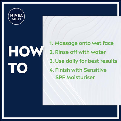 NIVEA for Men Face Wash Sensitive 100mL