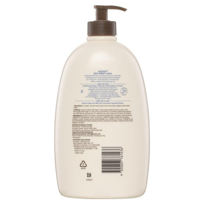 Aveeno 舒缓保湿无香身体乳液 1L 