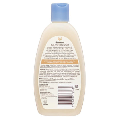 Sữa tắm dưỡng ẩm không mùi Aveeno Baby Dermexa 236mL 