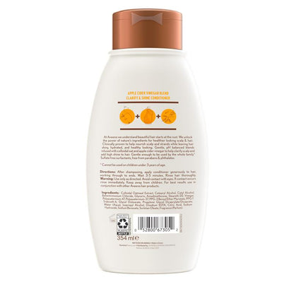 Aveeno 苹果醋净化护发素（适合暗沉发质）354 毫升