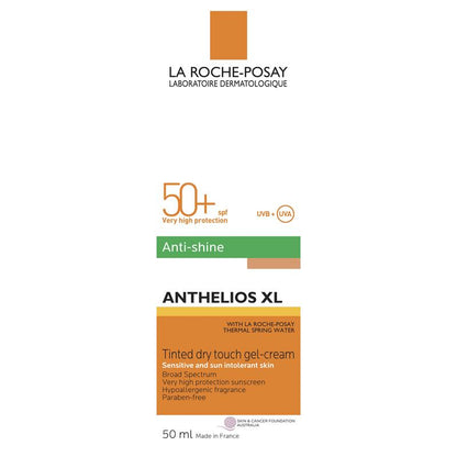 La Roche-Posay Anthelios XL 干爽触感有色面部防晒霜 SPF50+ 50ml 