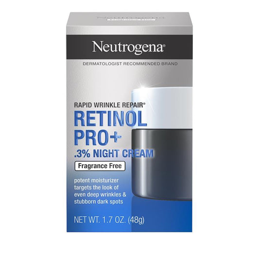 Kem dưỡng da ban đêm Neutrogena Rapid Wrinkle Repair Retinol Pro+ 48g 