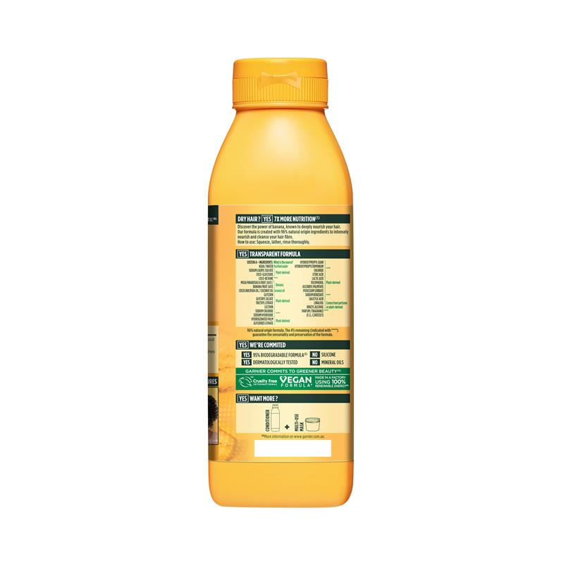 Dầu gội Garnier Fructis Hair Food Nourishing Banana dành cho tóc khô 350ml 