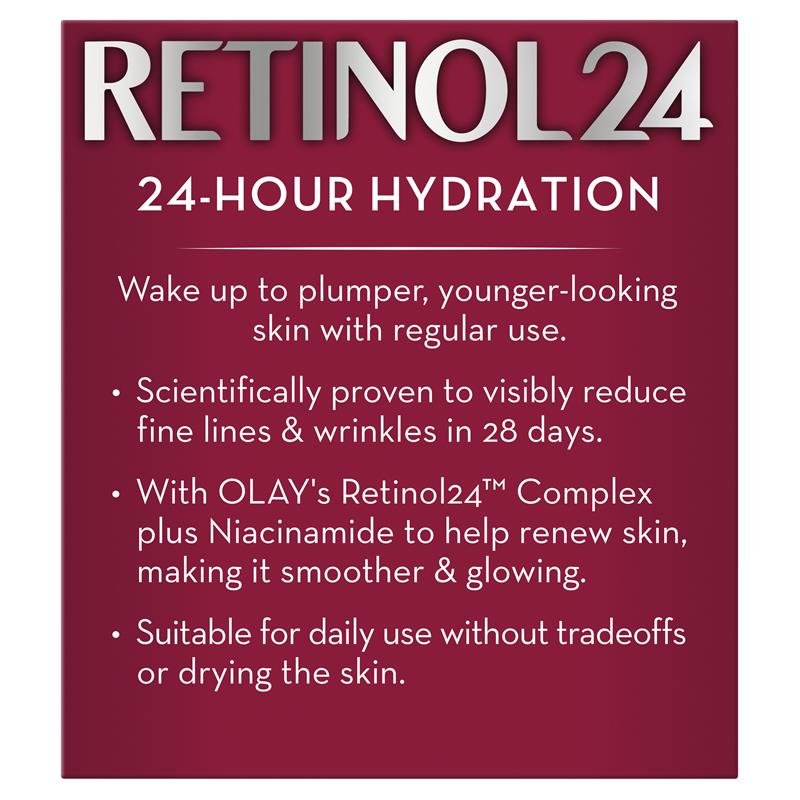 Kem dưỡng ẩm ban đêm Olay Regenerist Retinol 24 Night Face Cream không mùi 50g 