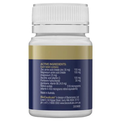 BioCeuticals 锌补充剂 60 片