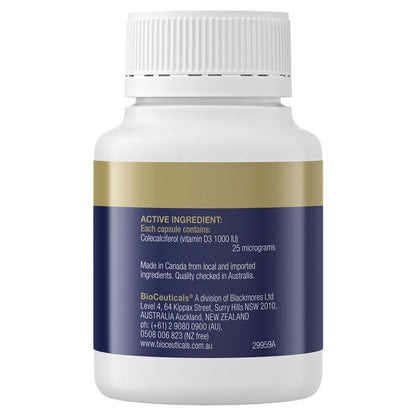 BioCeuticals D3 60粒胶囊