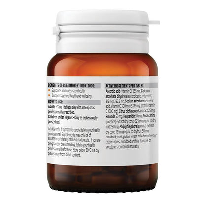 Blackmores Bio C 1000毫克维生素C免疫支持31片