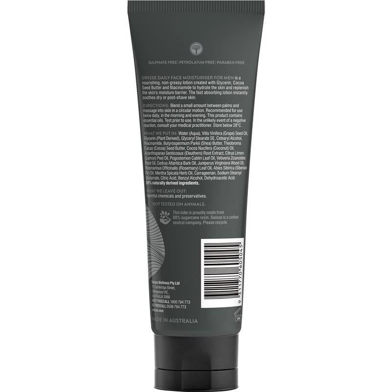 Swisse 男士每日面部保湿霜 120ml 