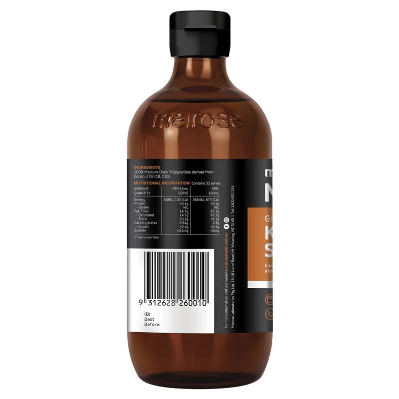 Dầu Melrose MCT Kick Start 500ml 