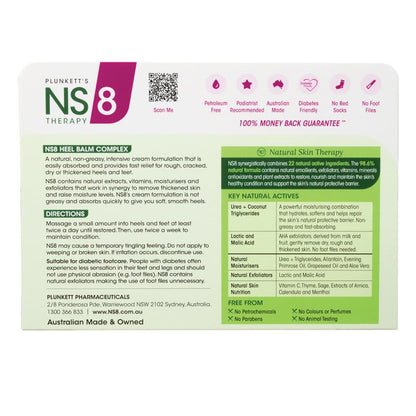 Plunketts NS8 Heel Balm Complex 125ml