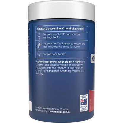 Bioglan 葡萄糖胺软骨素 + MSM 180 片
