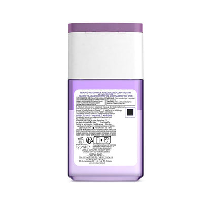 L'Oreal Paris Revitalift Filler Hyaluronic Acid Fragrance Free Plumping Eye & Lip Waterproof Makeup Remover Sensitive 125ml