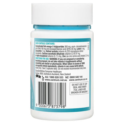 Centrum Vision and Eye Health 50 Capsules