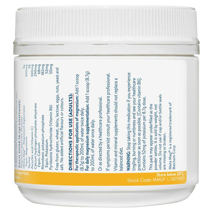 Ethical Nutrients Mega Magnesium 200g Bột Mâm xôi 